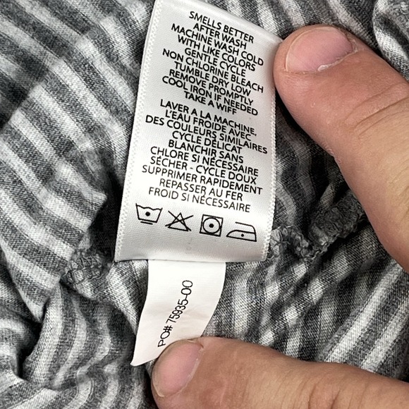 TRAVIS MATHEW Polo Shirt Men 2XL Gray Cotton Modal Stretch Golf Performance Logo - Picture 5 of 11